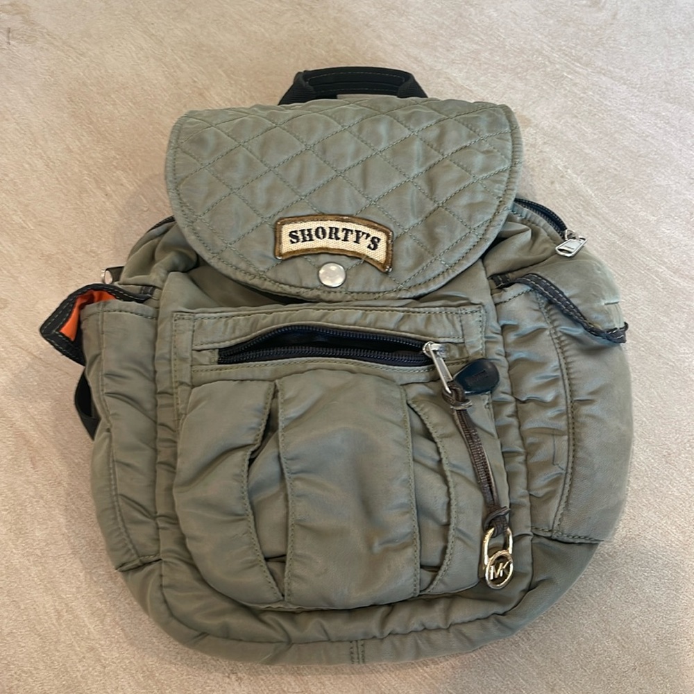 Vintage Shorty’s mini bomber backpack